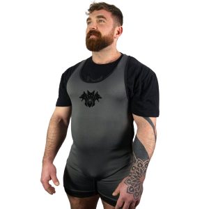Men's Powerlifting Singlet (Grey)